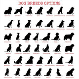 Custom Metal Dog Address Sign, Dog Breed Metal Address Sign, Personalized House Number Sign, Address Plaque, Dog Decor, Front Door Sign,