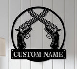 Personalized Crossed Anaconda Metal Sign witth Led Light, Custom Armory Name Sign, Man Cave Decor, Veteran Gift, Gift for Him