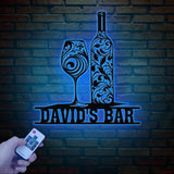 Custom US Lineman Metal Wall Art with LED Light, Personalized Electrical Worker Name Sign, Electrician Home Decor, Birthday Gifts, Dad Gift