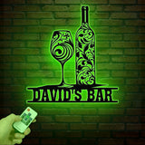 Custom US Lineman Metal Wall Art with LED Light, Personalized Electrical Worker Name Sign, Electrician Home Decor, Birthday Gifts, Dad Gift