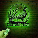 Custom Airplane Hangar Metal Sign with Led Lights- Personalized Pilot Name Wall Art - Aviation Lover Gift - Man Cave Airplane Decor