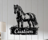 Horse Ranch Sign, Metal Farm Sign, Ranch Sign, Farm Sign, Personalized Farm Sign, Farming Signs, Custom Horse Sign, Gift For Her, Home Decor