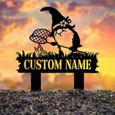Personalized Garden Gnome Yard Stake, Custom Gnome Gifts, Gnome Metal Art, Yard Decor, Outdoor Lawn Decor, Garden Decor, Front Porch Decor