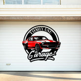 Metal Garden Sign, Personalized Garden Name Stake, Flower Bed Decor, Yard Sign with Stakes, Outdoor Garden Decor, Gift for Grandparents