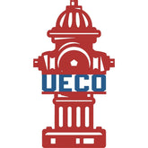 Custom Personalized Red Fire Hydrant Metal Wall Art LED Light