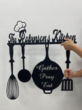 Custom Mimi's Metal Kitchen Sign with Led Light, Kitchen Decor, Name Kitchen Sign, Farmhouse Kitchen Decor, Cooking Gift for Mom
