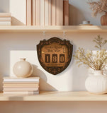 Vintage Books Read Tracker Sign, Personalized Wooden Library Reading Counter, Bookworm Gift, Rustic Literary Home Decor for Readers