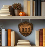 Vintage Books Read Tracker Sign, Personalized Wooden Library Reading Counter, Bookworm Gift, Rustic Literary Home Decor for Readers