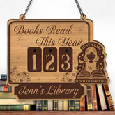 Books Read This Year Tracker - '“Just a Girl Who Loves Books'� Quote, Book Tracker, Bookshelf Decor, Book End, Reader Gift, Book Lover