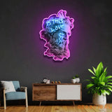 ’Is This Love?’ Neon x Acrylic Artwork