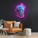 ’Is This Love?’ Neon x Acrylic Artwork