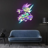 IT’S OKAY TO BE RAD Neon Sign x Acrylic Artwork