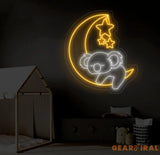Koala Bear Neon Light - Cute Animal LED Sign Koala Bedroom Decor Neon Wall Art for Home Adorable Koala Neon Light