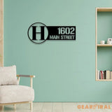 Letter Custom Address Sign - Custom Sign - Outdoor Metal Sign - House Numbers Modern Address Sign Free shipping Metal