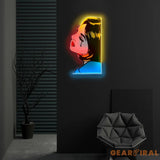 ’Life is Tragic’ Neon x Acrylic Artwork