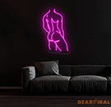 Man Body Neon Sign Man Bedroom Wall Decor Masculine Art Man Wall Art Man Body Wall Art Sign Man Art Gay Love Art Gift