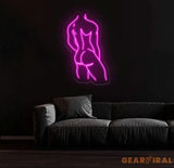 Man Body Neon Sign Man Bedroom Wall Decor Masculine Art Man Wall Art Man Body Wall Art Sign Man Art Gay Love Art Gift