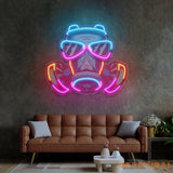 Mask LED Neon Sign Light Pop Art