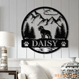 Mastiff Metal Sign Custom Dog Name Sign Dog Memorial Gift Mastiff Wall Decor Dog Lovers Wall Art Pet Lover Gift Dog Mom
