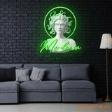 Medusa Head Bust Neon Sign x Acrylic Artwork