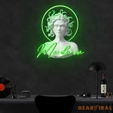 Medusa Head Bust Neon Sign x Acrylic Artwork
