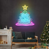 Merry Christmas LED Neon Acrylic Artwork