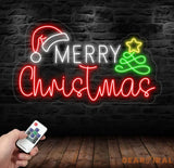 Merry Christmas Neon Sign Merry Christmas Led Sign Christmas Neon Light Christmas Quote Wall Art Christmas House Wall