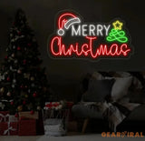 Merry Christmas Neon Sign Merry Christmas Led Sign Christmas Neon Light Christmas Quote Wall Art Christmas House Wall