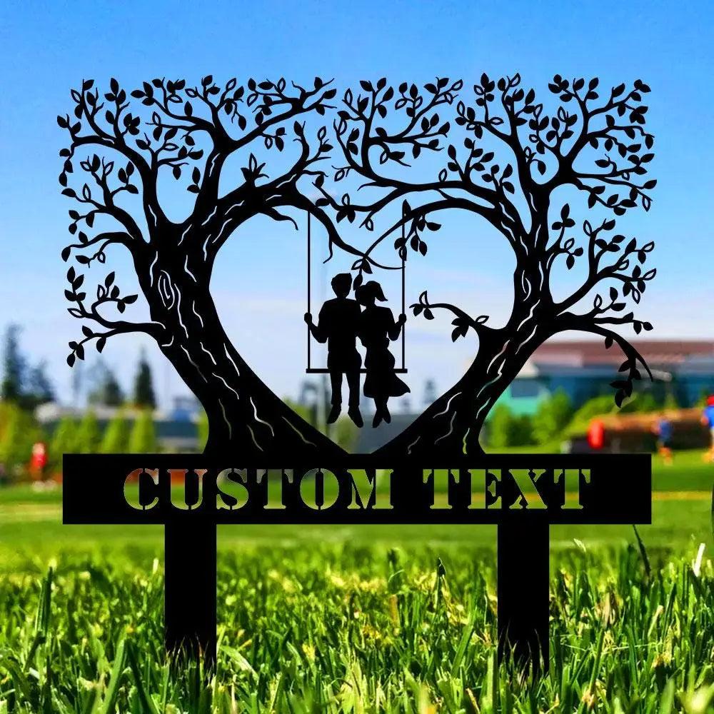 Metal Sign Bride and Groom Name Sign Personalized Name LED Lights Wedding Sign Outdoor Door Monogram Wedding Metal sign