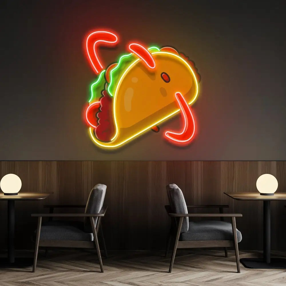 Mexico Taco Restaurant Artwork Led Neon Sign Light