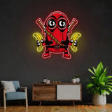 MiniBanana Neon Sign x Acrylic Artwork