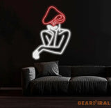 Mushroom Lady Led Neon Sign Girl Body Neon Sign Bar Neon Sign for Man Cave Decor Bedroom Wall Decor Party Art