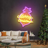 Noel Bauble Christmas LED Neon Acrylic Artwork