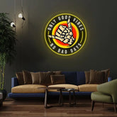 Only Good Vibes Neon Sign x Acrylic Artwork