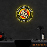 Only Good Vibes Neon Sign x Acrylic Artwork