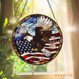 Our Lady of Guadalupe Stained Glass Suncatcher Virgin Mary Window Hanging Catholic Rose Decor Religious Glass Panel