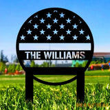 Personalized American Sign Military Metal Stake Personalized ArmyYard Sign Outdoor Decor Garden Stake Outdoor Door Gift