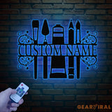 Personalized Art Studio Sign Custom Painting Metal Wall Art Artist Name Sign Art Teacher Gift Artist Tools Decor