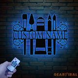 Personalized Art Studio Sign Custom Painting Metal Wall Art Artist Name Sign Art Teacher Gift Artist Tools Decor