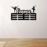 Personalized Ballet Dance Award Medal Holder,Custom Ballet Dancer Name Medal Hanger Medal Hanger Holder Display Rack 3