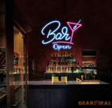 Personalized Bar Open Neon Sign Custom Name Bar Neon Sign Neon Sign Gifts Neon Sign for Dad Christmas Gift Neon Man