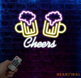 Personalized Beer Bar Neon Sign Custom Name Bar Neon Sign Neon Sign Gifts Neon Sign for Dad Christmas Gift Neon Man