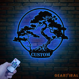 Personalized Bonsai Tree Metal Wall Art Custom Bonsai Tree Sign Bonsai Tree Lover Gift For Bonsai Tree Lover Japanese