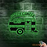 Personalized Camper Metal Sign - Camping Metal Sign - Personalize Camp Metal Sign - Metal Decor - Camping Wall Sign