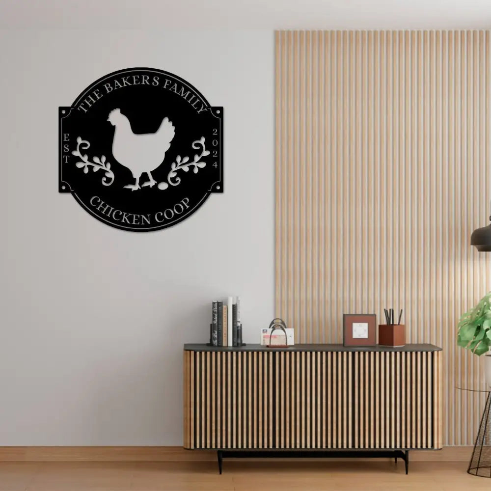 Personalized Chicken Coop Sign Hen House Coop Sign Our Little Coop Sign Metal Sign Metal Chicken Coop Sign Custom
