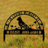 Personalized Chihuahua Memorial Stake Pet Grave Marker with Stake Pet Loss Gift Sympathy Sign Remembrance Stake for Dogs