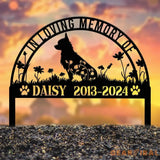 Personalized Chihuahua Memorial Stake Pet Grave Marker with Stake Pet Loss Gift Sympathy Sign Remembrance Stake for Dogs