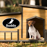 Personalized Crate Metal Sign Custom Dog Decor Hanging Crate Sign Custom Crate Sign Dog Bone Sign Custom Dog Gift Crate