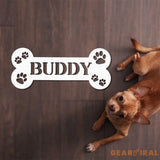 Personalized Dog Crate Metal Sign Custom Dog Decor Hanging Crate Sign Custom Crate Sign Dog Bone Sign Custom Dog Gift