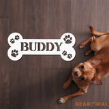 Personalized Dog Crate Metal Sign Custom Dog Decor Hanging Crate Sign Custom Crate Sign Dog Bone Sign Custom Dog Gift